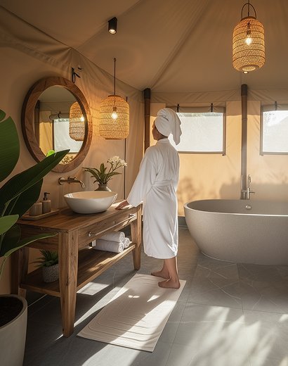 presidential suite luxury tent for resorts & glamping