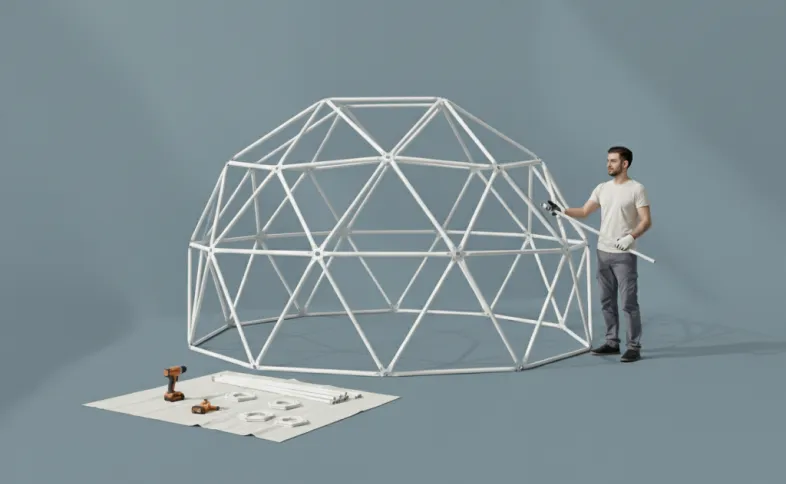 luxury eco geodesic dome tent