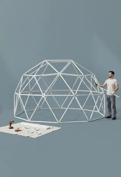 luxury eco geodesic dome tent