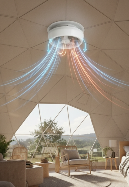 luxury eco geodesic dome tent