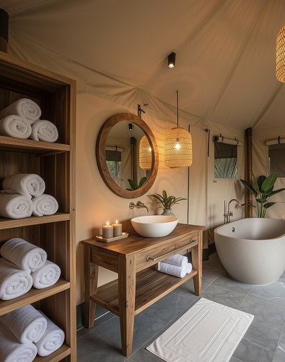 presidential suite luxury tent for resorts & glamping