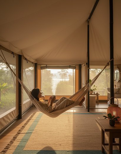 presidential suite luxury tent for resorts & glamping