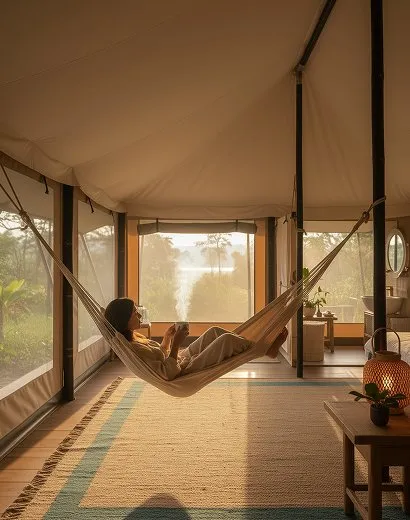 presidential suite luxury tent for resorts & glamping