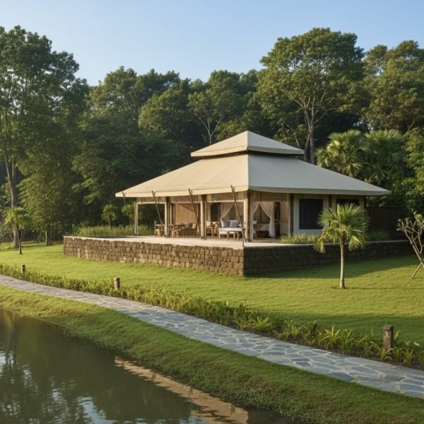 presidential suite luxury tent for resorts & glamping