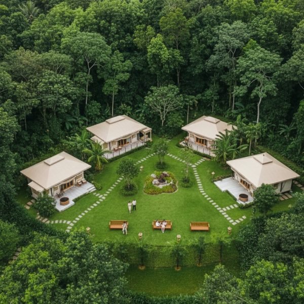 presidential suite luxury tent for resorts & glamping