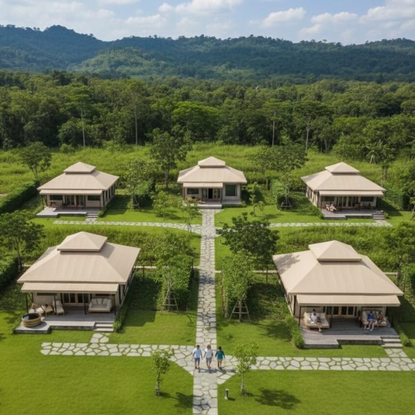 presidential suite luxury tent for resorts & glamping