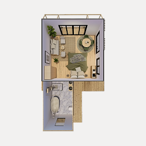 presidential suite luxury tent for resorts & glamping