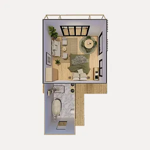 presidential suite luxury tent for resorts & glamping