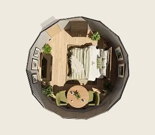 luxury eco geodesic dome tent