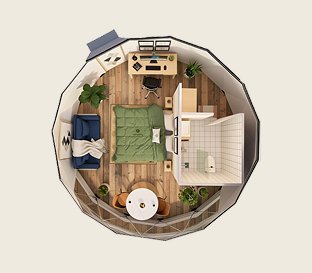 luxury eco geodesic dome tent