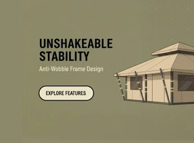 presidential suite luxury tent for resorts & glamping