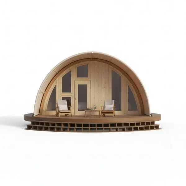 cocoon weather resistant luxury glamping tent