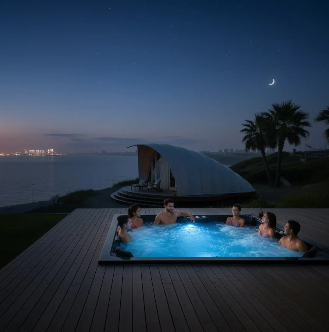 cocoon weather resistant luxury glamping tent