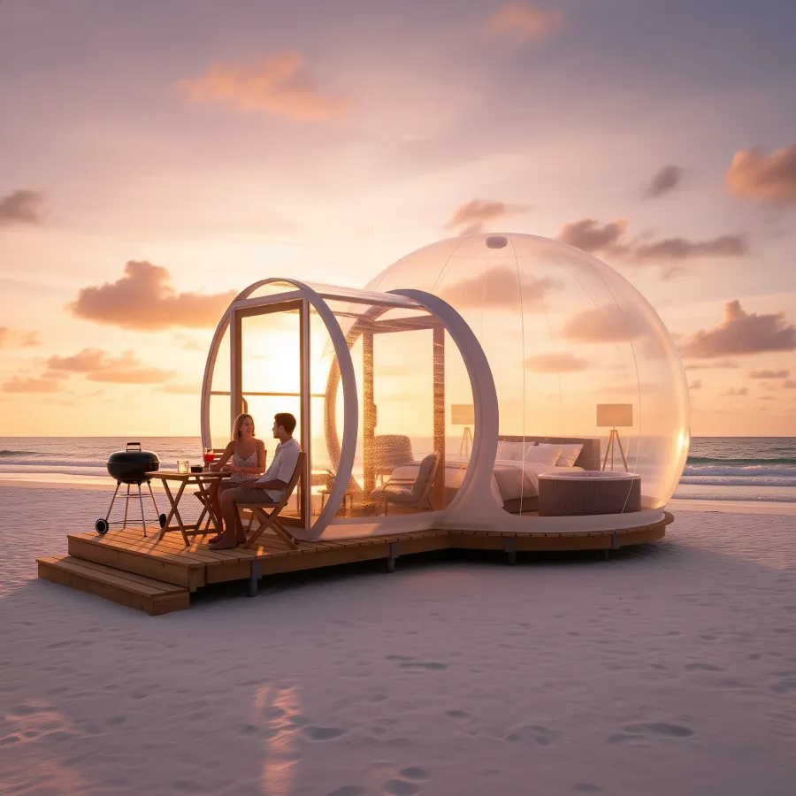 transparent bubble igloo tent