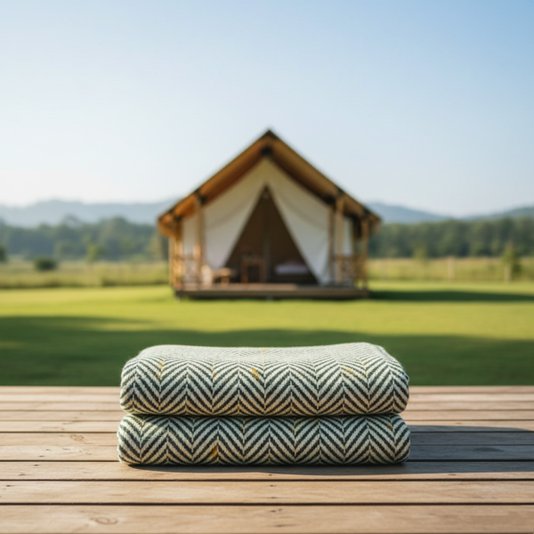 luxury glamping tents accessories blankets 02.png