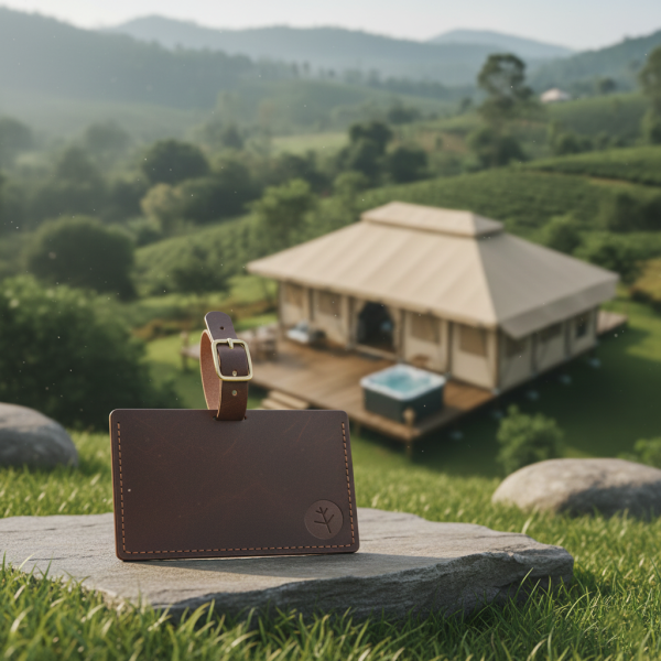 luxury glamping tents accessories leather20luggage20tag 01 1.png