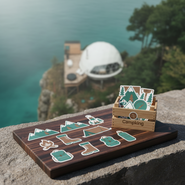 luxury glamping tents accessories stickers 02.png