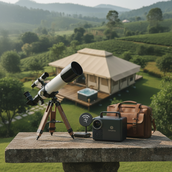 luxury glamping tents accessories telescope 01.png