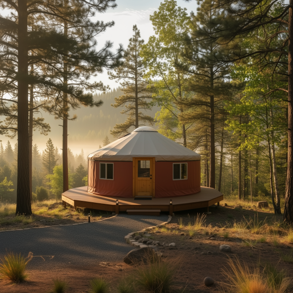 Timba Tent – Mongolian Yurt Shape Luxury Glamping - Image 2