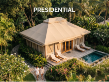 Presidential suite tent