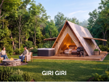 GiriGiri A-shape tent