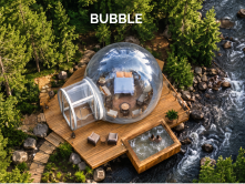 Bubble tent